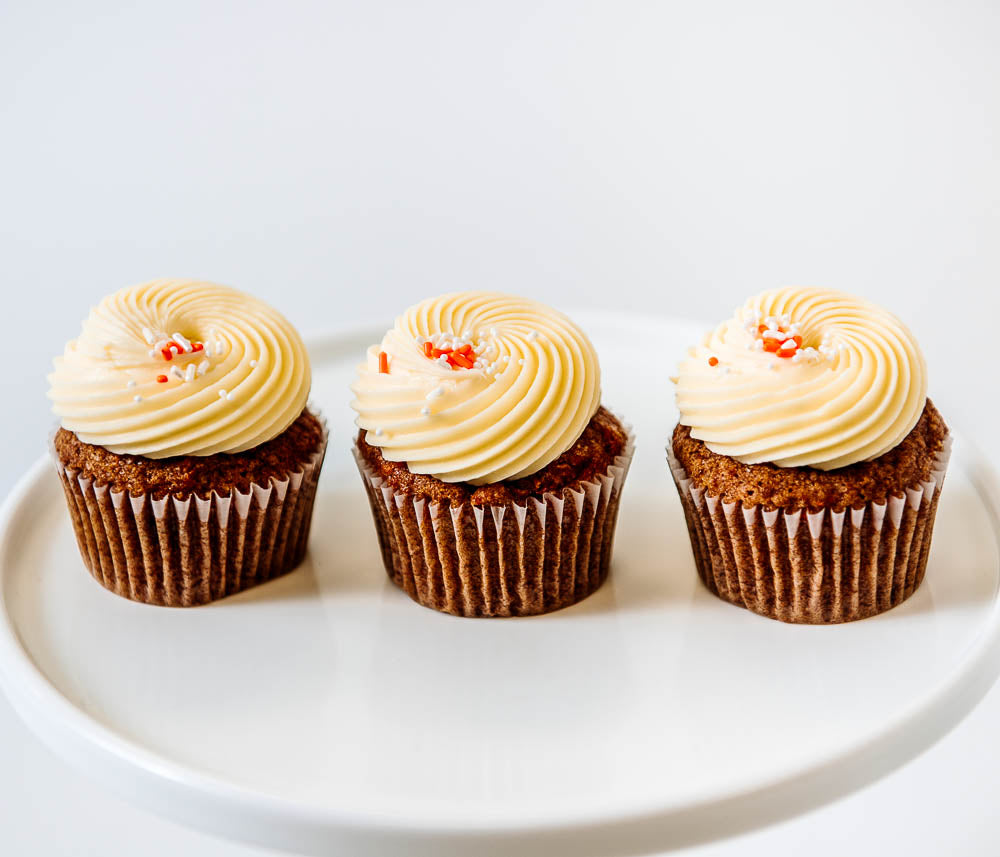 Cocoa and Fig Carrot Cake Cupcake