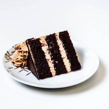 Load image into Gallery viewer, Cocoa and Fig Chocolate Chip Cake Slice