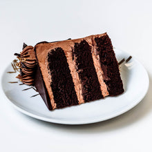 Load image into Gallery viewer, Cocoa and Fig Sinfully Chocolate Cake Slice