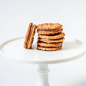 Mini Oatmeal Peanut Butter Sandwich Cookies